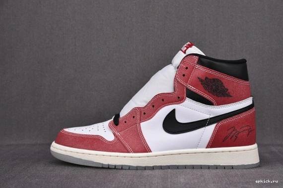 Cheap EP Jordan Chicago 100 Room High 1 Air Trophy DA2728-100 Retro DA2728 1226